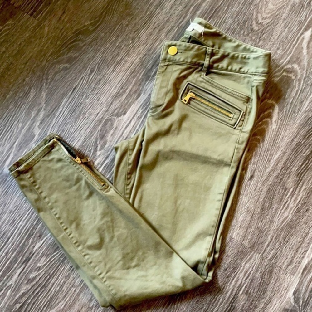 Olive Green Skinny Pant